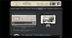 Desktop Screenshot of malouinieres.com