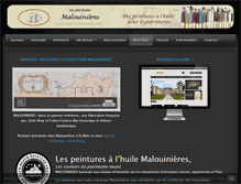 Tablet Screenshot of malouinieres.com